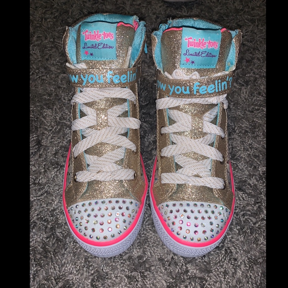 Limited edition twinkle toes high tops